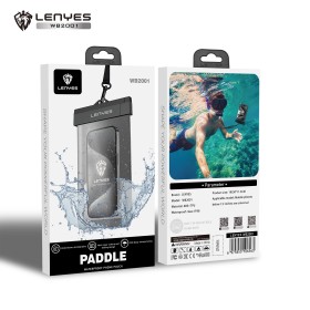 Compra al por Mayor la funda Acuática Universal Lenyes WB2001 | Sumergible IPX8 | Táctil Sensible y Face ID | hasta 7.2"