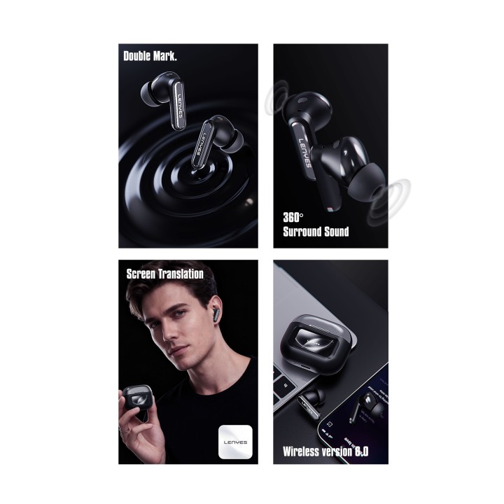 Auriculares TWS Lenyes Air 105 – TWS con Pantalla Táctil