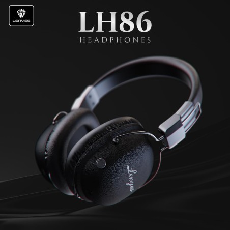Casco Inalámbrico Bluetooth Lenyes LH86 Negro | Mayorista