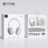 Casco Inalámbrico Bluetooth Lenyes LH81 Plata | Mayorista