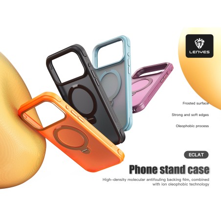 Lenyes Funda Magnética con Soporte Eclat iPhone 18 Pro Chenrry | Mayorista