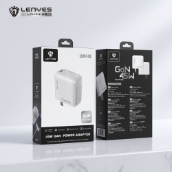 Cargador GaN 45W 1x USB-C Lenyes LCH94-US Blanco | Mayorista