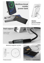 Powerbank 5.000mAH Magnetico PW0006D WHITE