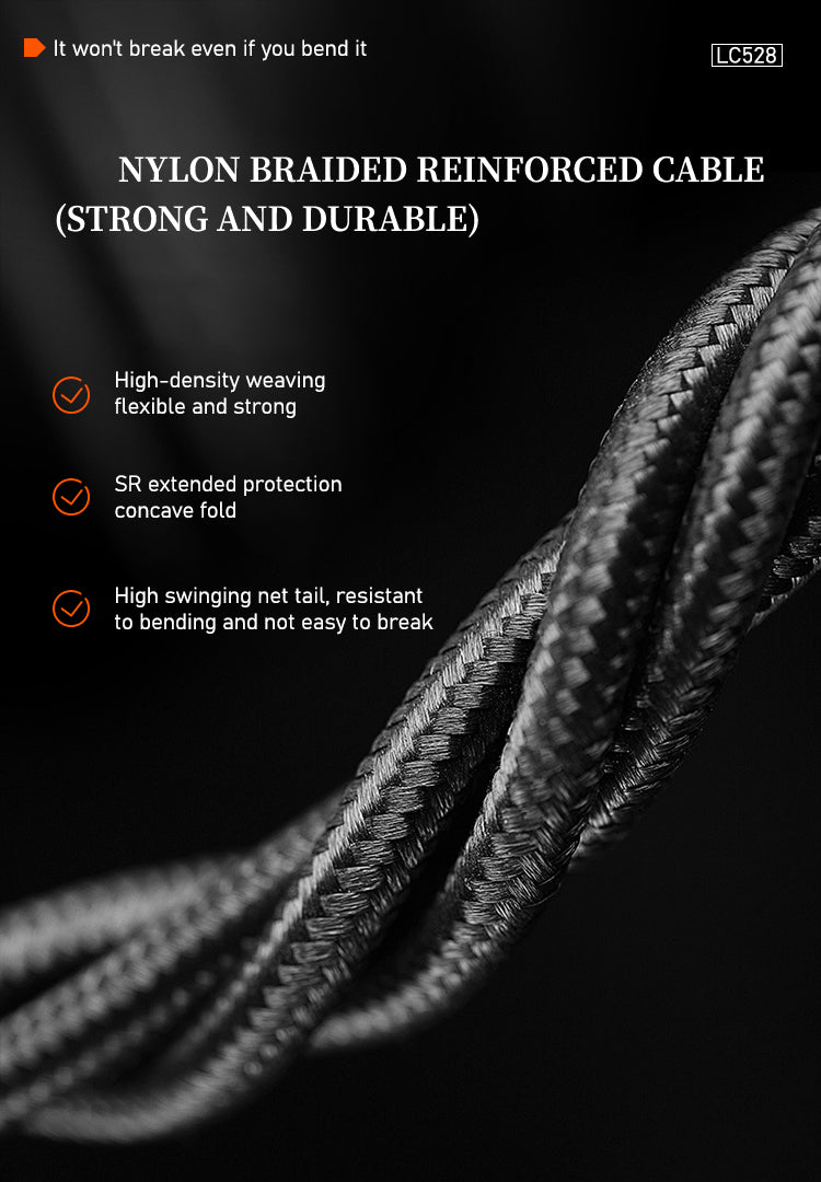 LENYES LC528 TC-I Cable Tipo-C a Lightning 27W