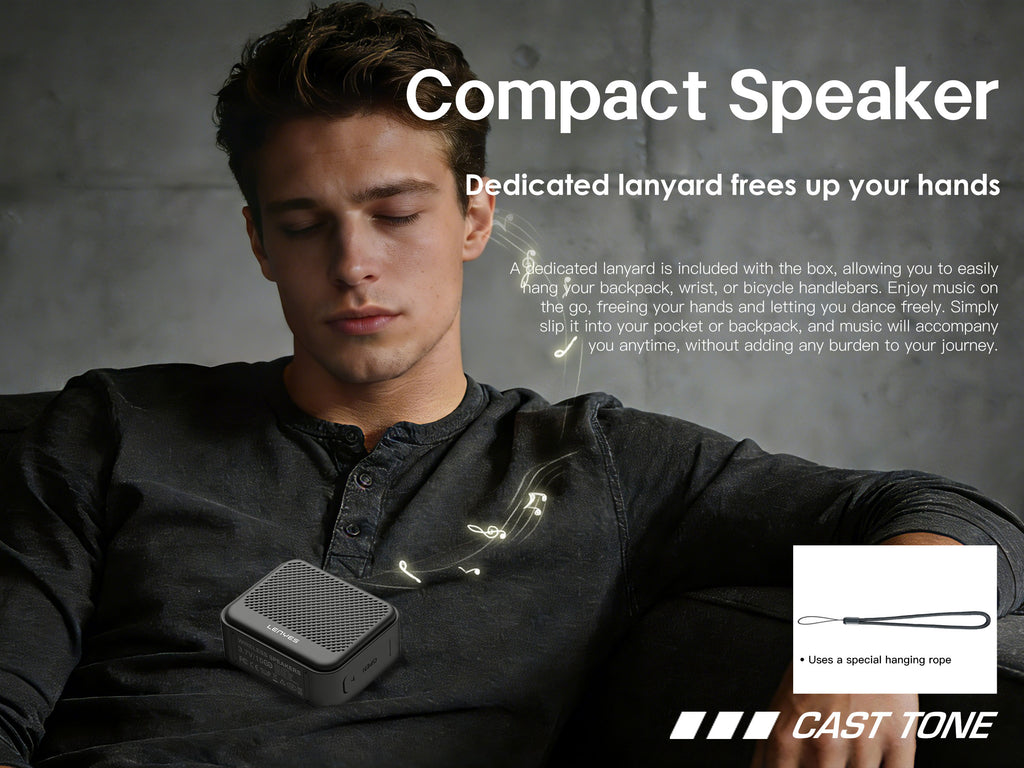 LENYES CAST TONE Altavoz Bluetooth Portátil Impermeable IP67 12W