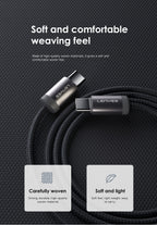 Cable Magnético 60W Lenyes LC527 Type-C