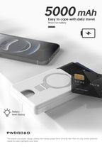Powerbank 5.000mAH Magnetico PW0006D WHITE