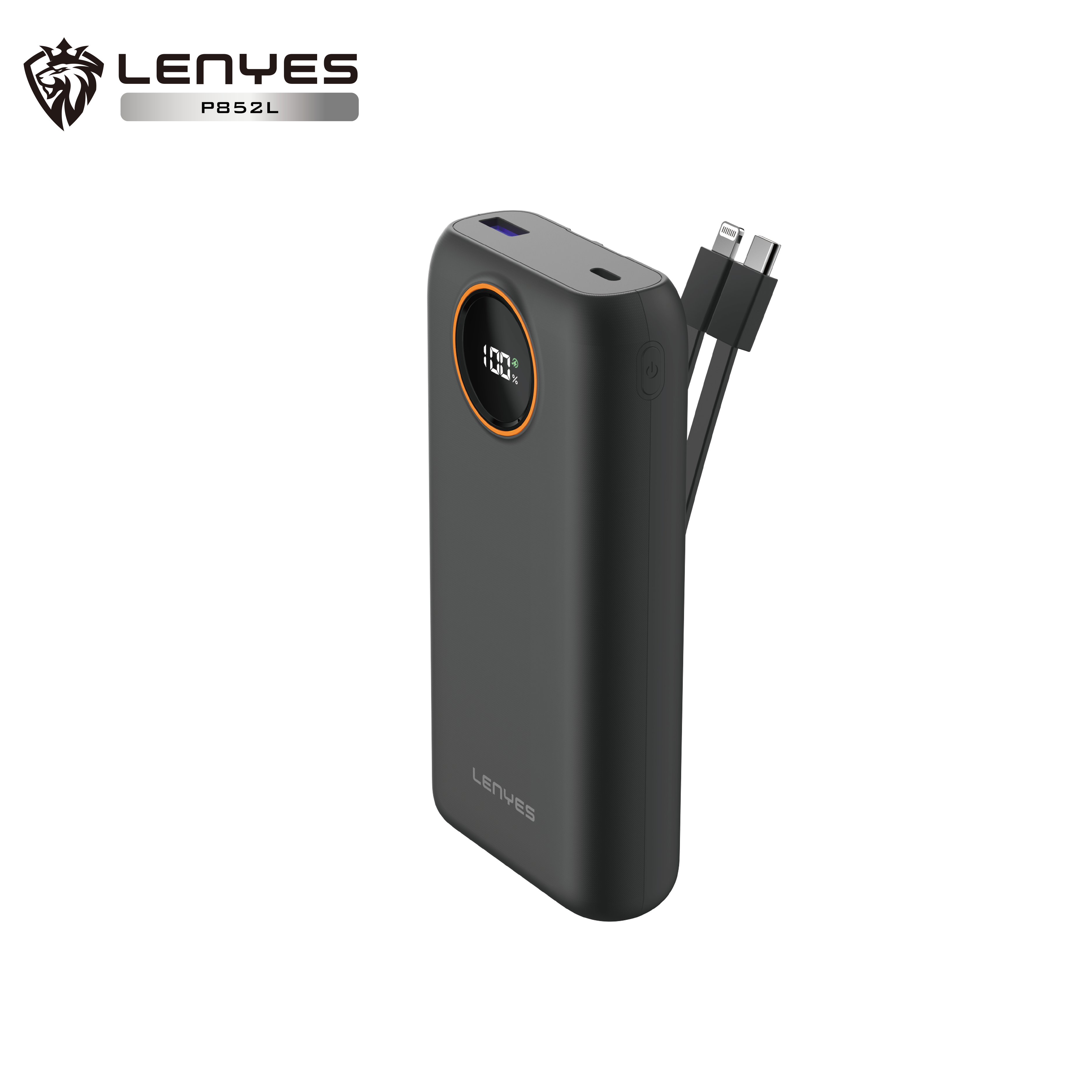 Powerbank 20.000mAH P852L BLACK