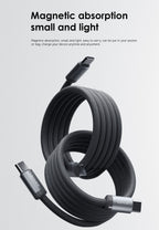 Cable Magnético 60W Lenyes LC527 Type-C