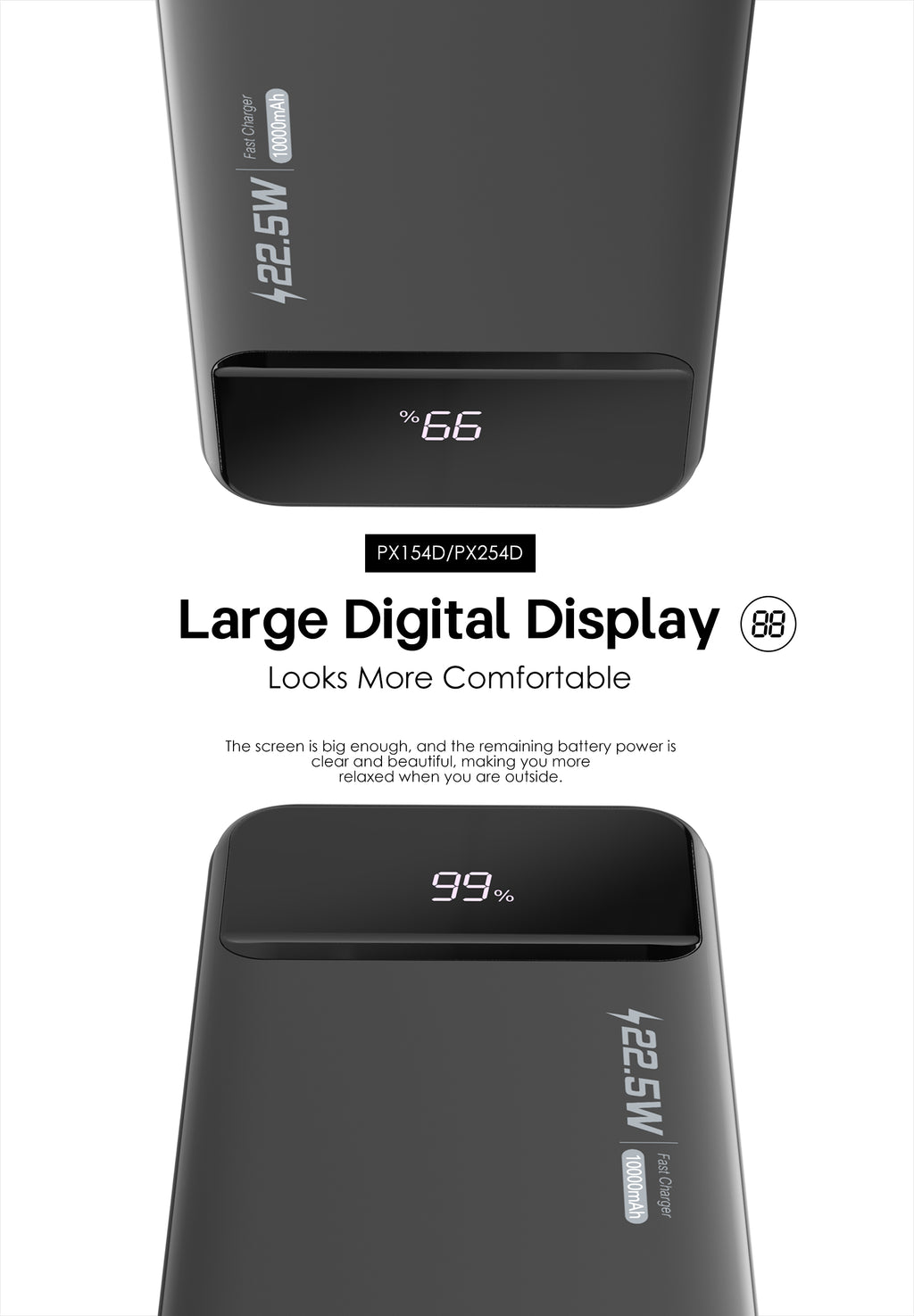 Powerbank 20.000mAH PX254D