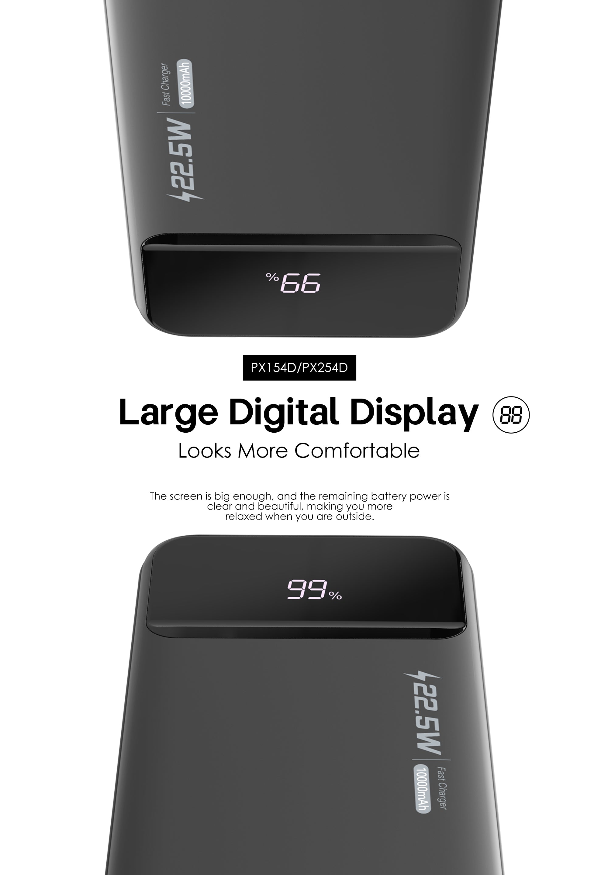 Powerbank 20.000mAH PX254D