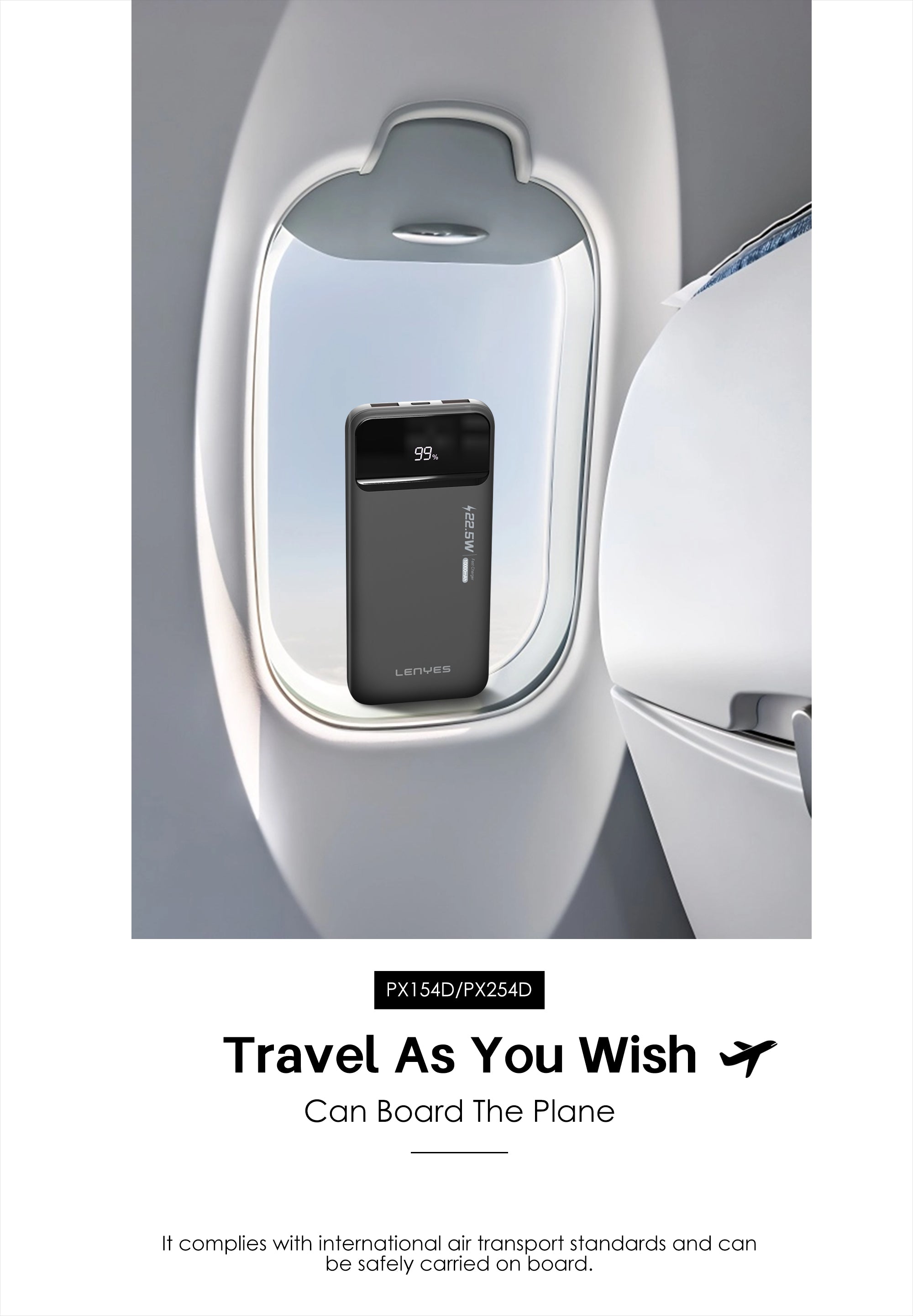 Powerbank 20.000mAH PX254D