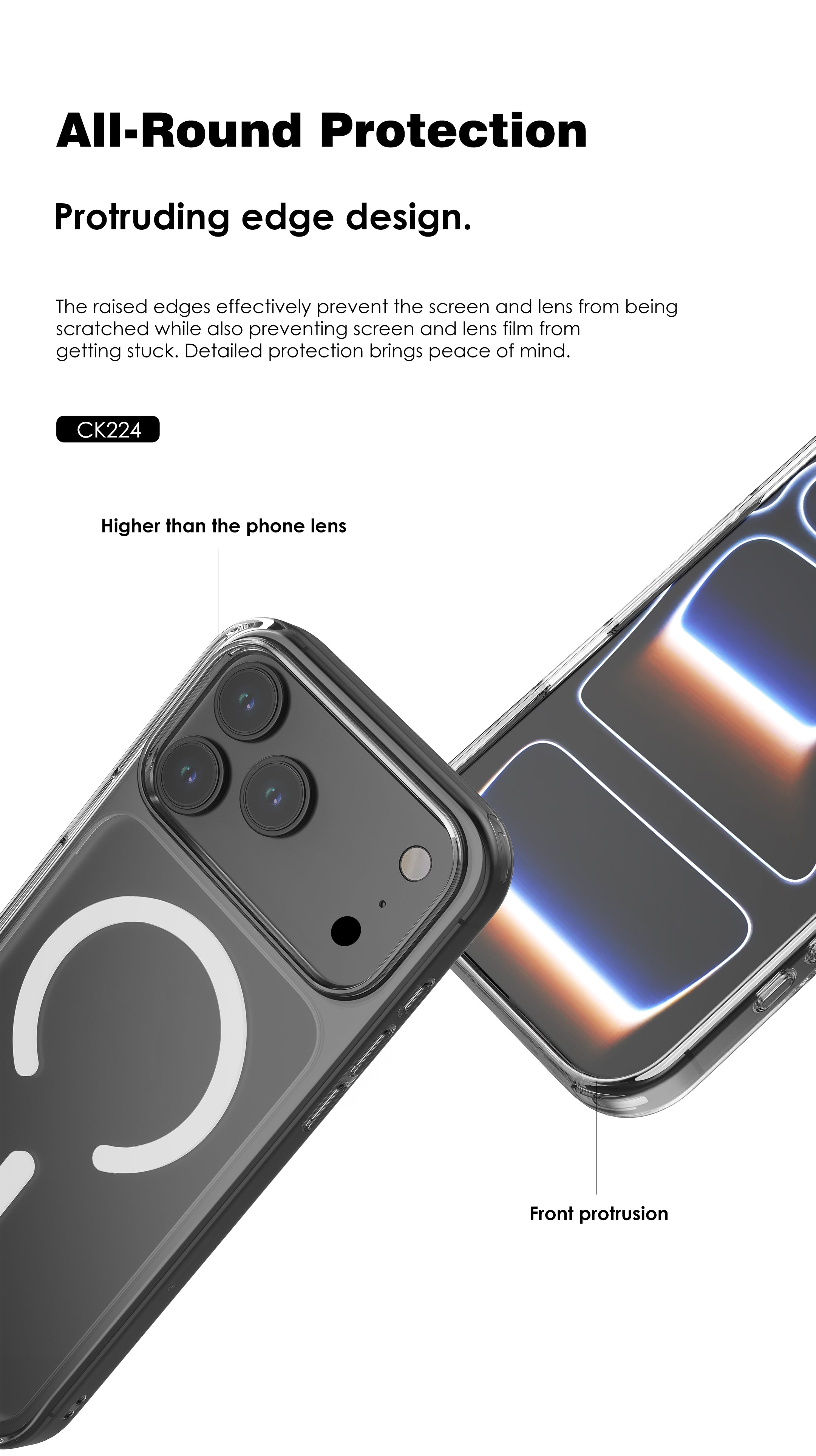 Funda Crystal Guard iPhone CK224