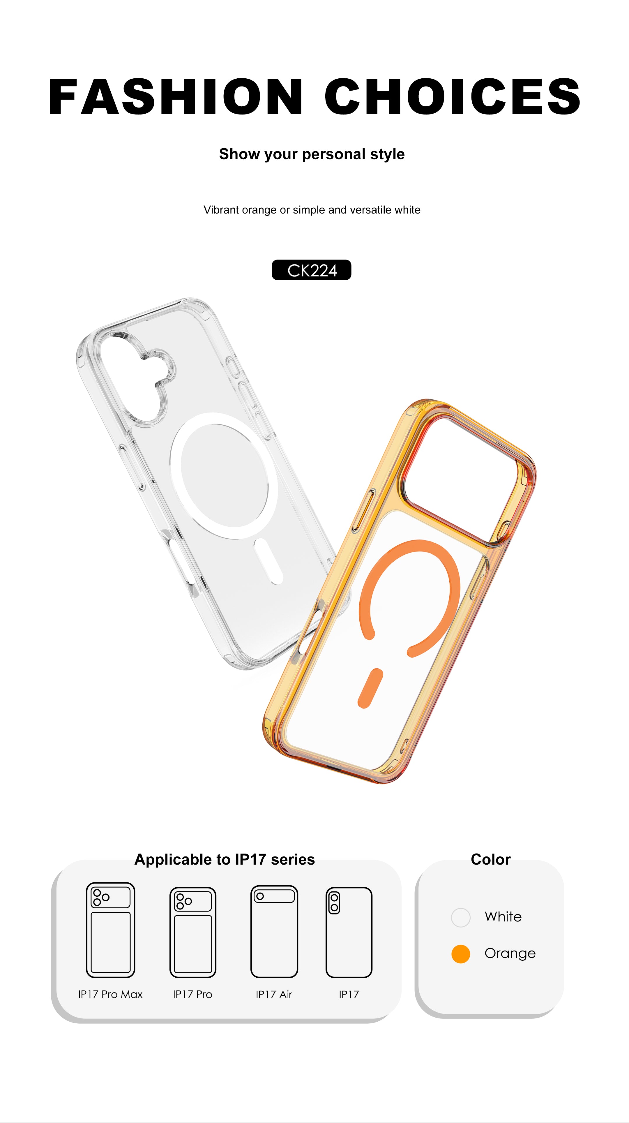 Funda Crystal Guard iPhone CK224