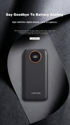 Powerbank 10.000mAH P851L BLACK