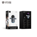 LENYES PW321 Cargador Inalámbrico 3en1 15W Qi2 Altavoz Bluetooth 5.3 LED
