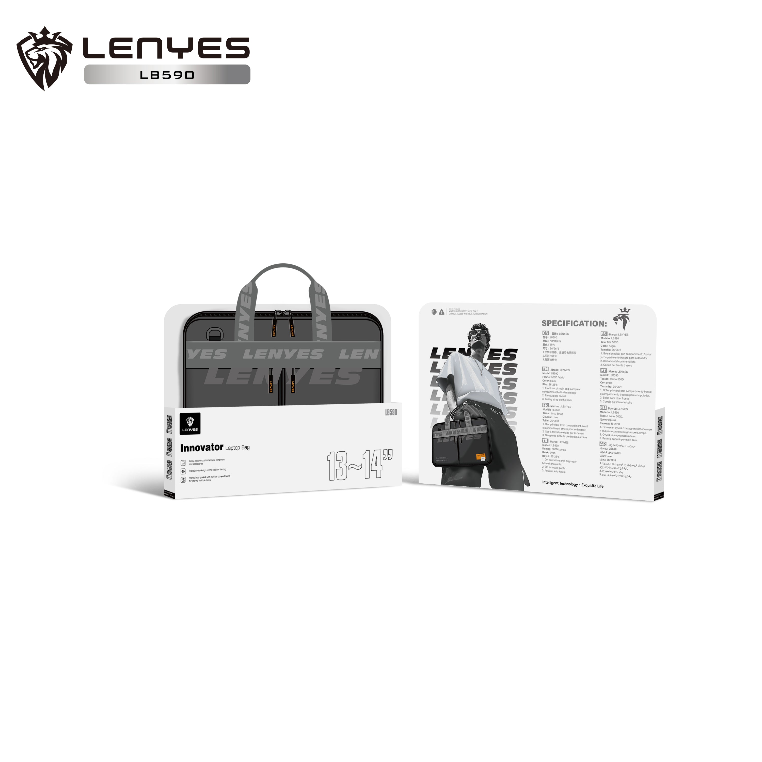 MALETIN 13-14" LB590