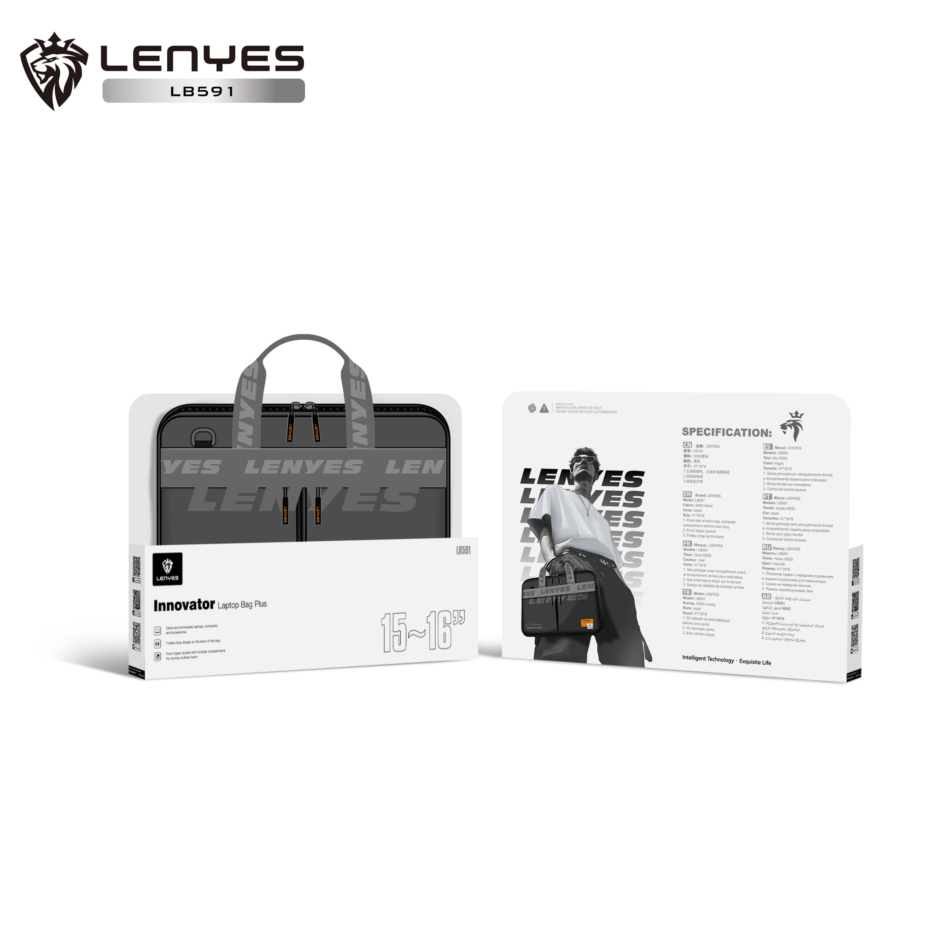 MALETIN 15-16" LB591