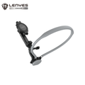 LENYES CR203 Soporte Cuello Móvil POV Magnético Doble Bloqueo Flexible Negro