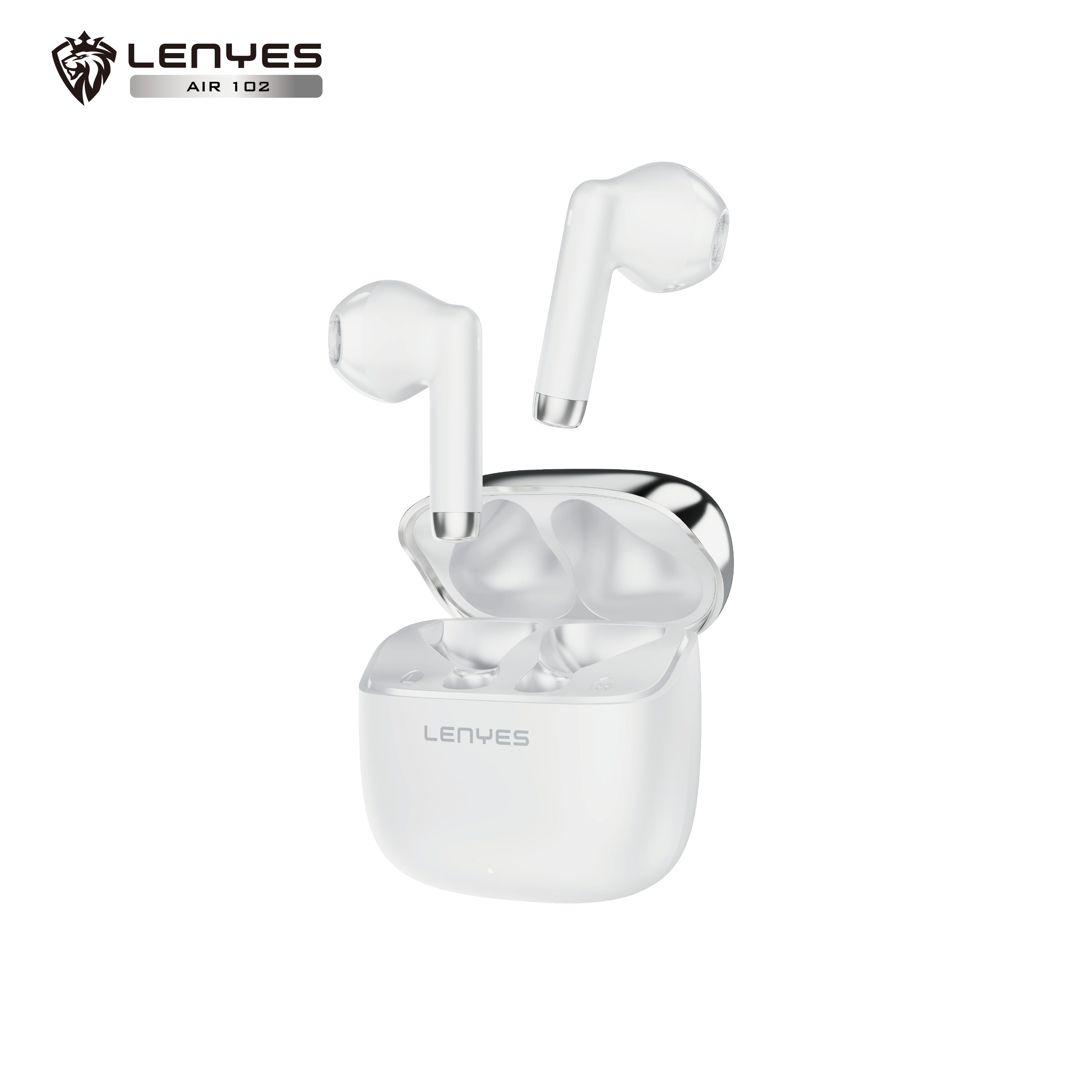 LENYES Air 102 Auriculares Bluetooth TWS con Carga Rápida y App Lenyes Audio