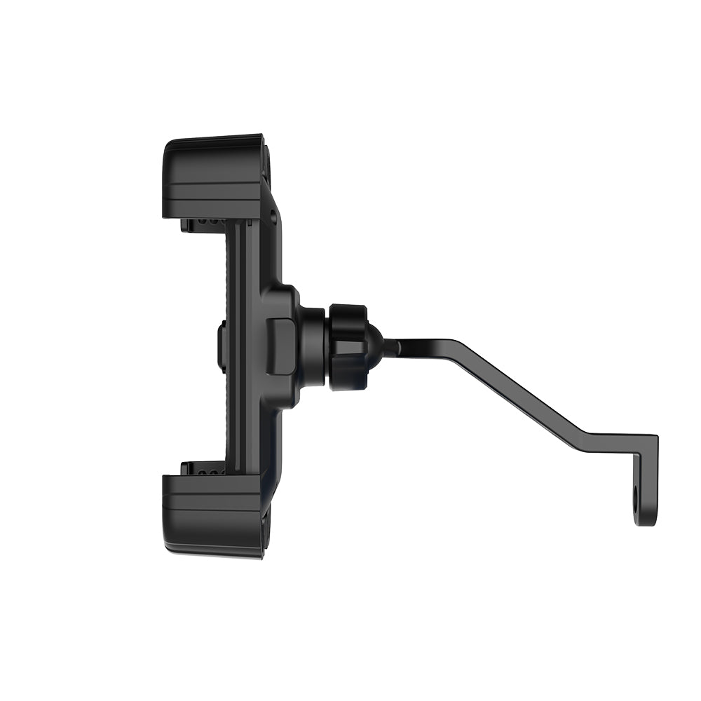 LENYES CR165 Soporte Móvil Moto Bicicleta 360° Ball Head One-Click Silicona Negro