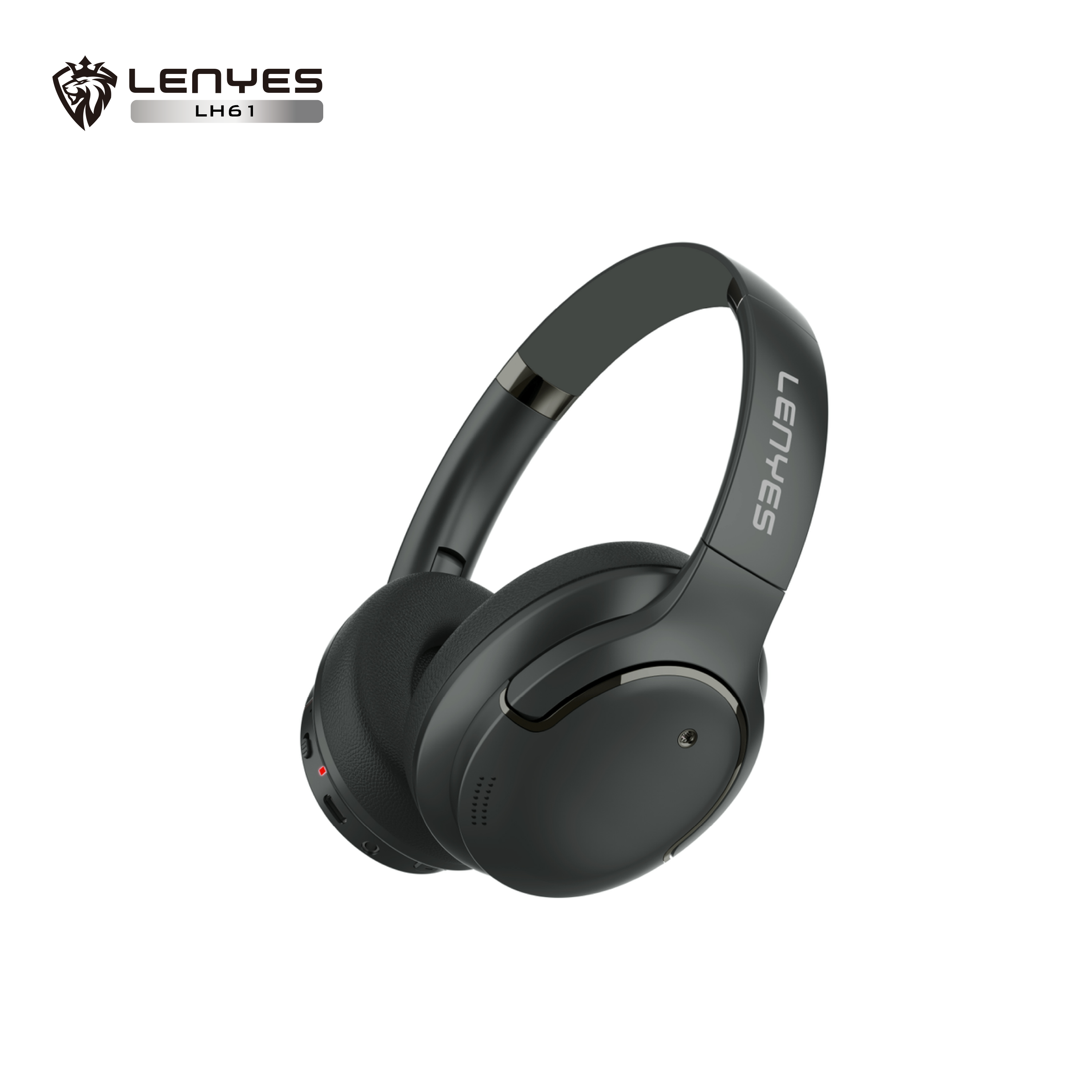 LENYES LH61 Auriculares Bluetooth 40mm Plegables Dual Modo Negro