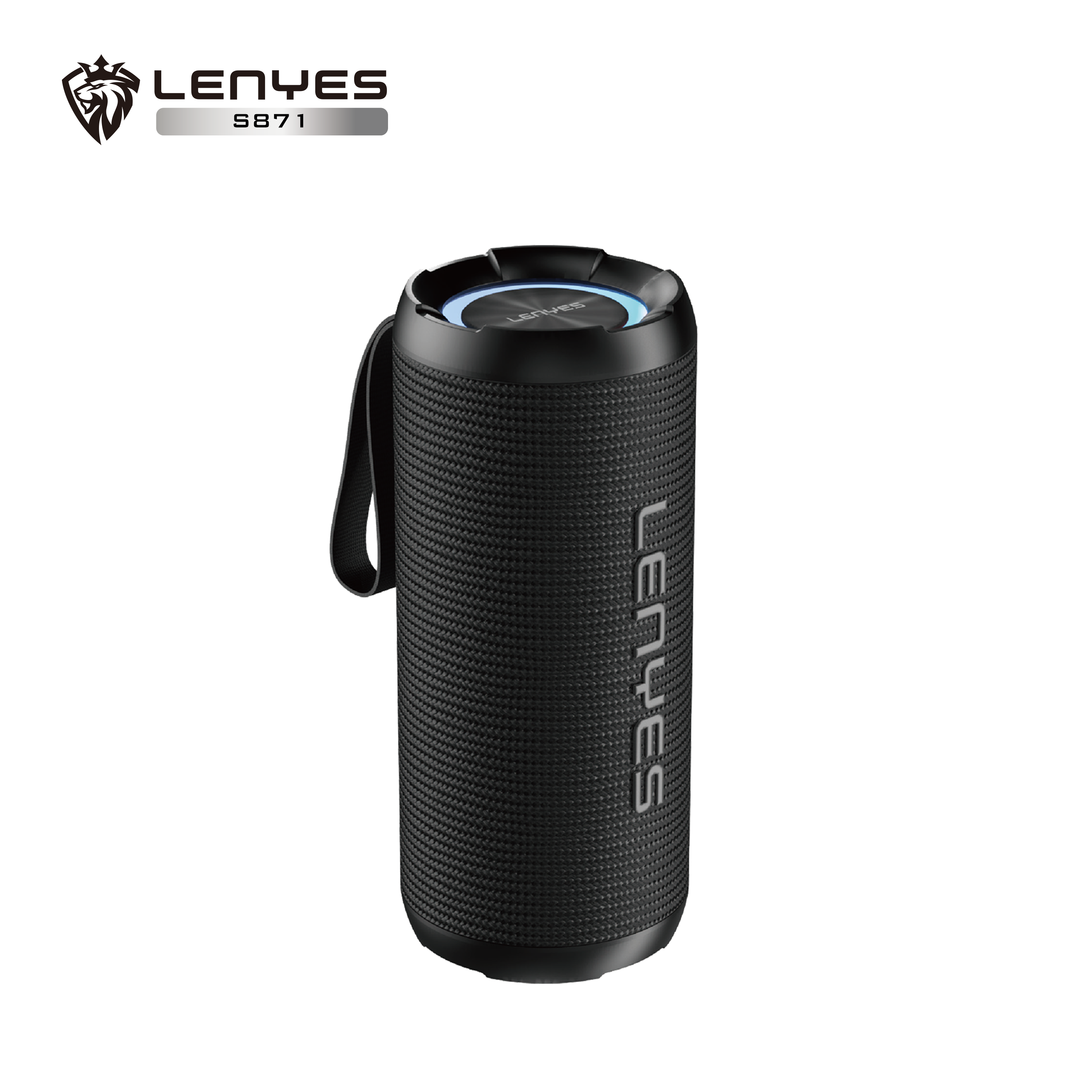 LENYES S871 Altavoz Bluetooth Alta Fidelidad IPX6 TWS 10 Horas Negro