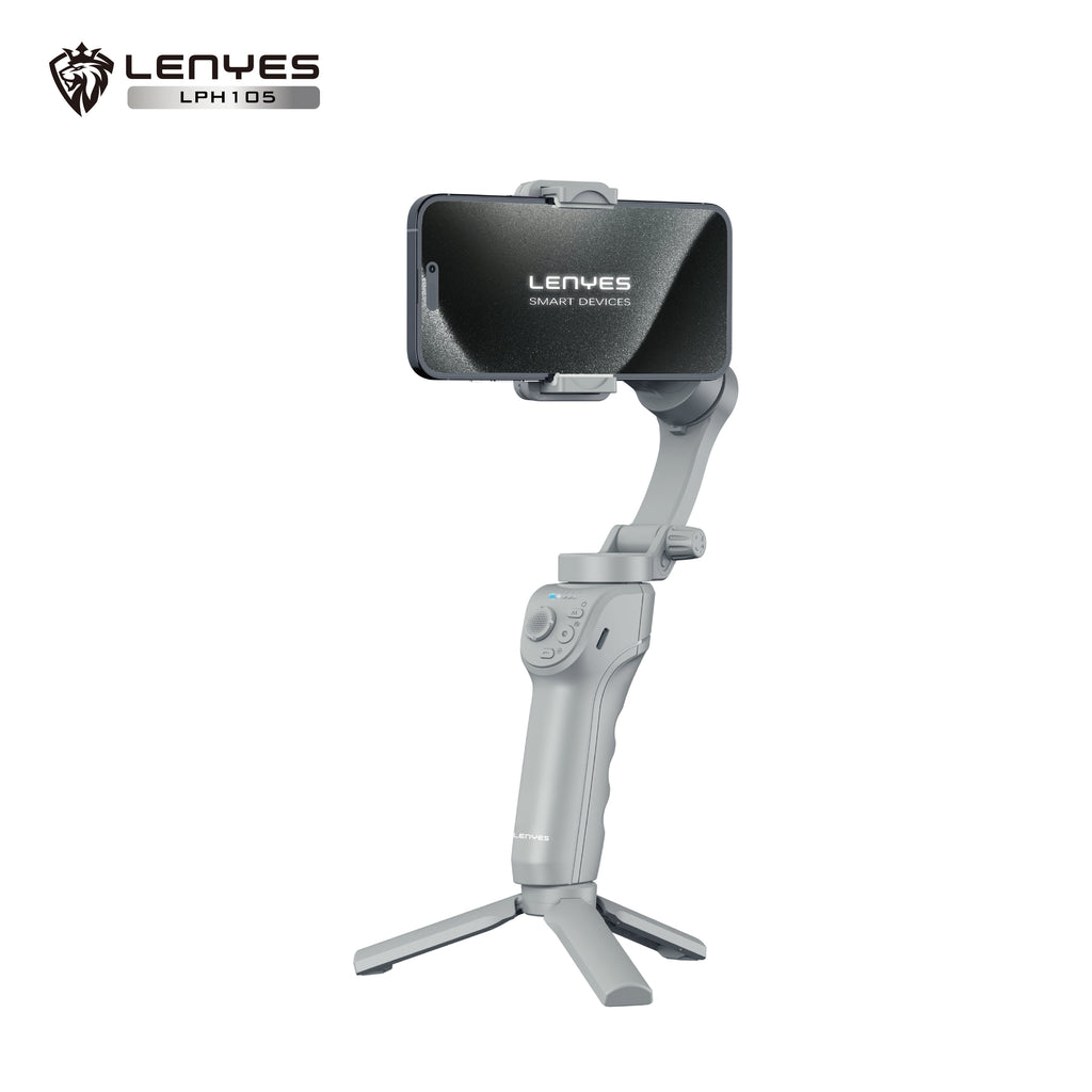 Estabilizador Gimbal | 3 Ejes Luz de Relleno y Seguimiento IA | LPH105