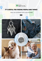 LENYES TX04 Localizador Apple Find My IPX5 Alerta Anti-Olvido Sonido