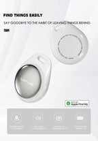 LENYES TX04 Localizador Apple Find My IPX5 Alerta Anti-Olvido Sonido