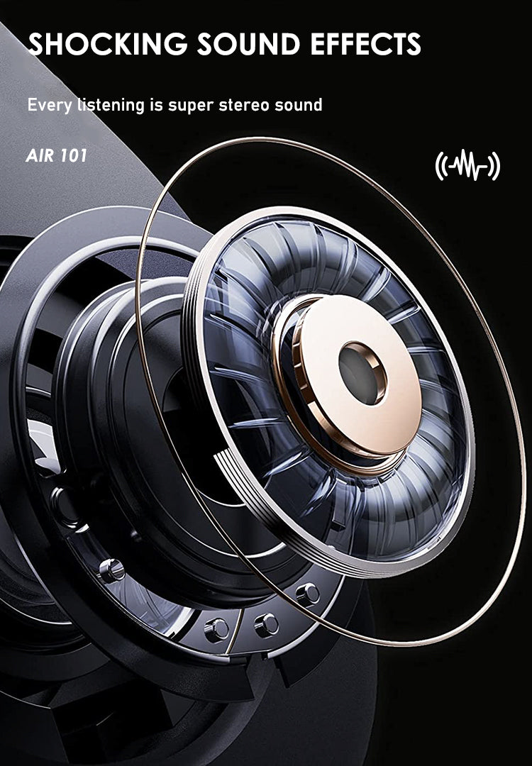 LENYES AIR 101 Auriculares Inalámbricos TWS con Cancelación de Ruido ANC+ENC Bluetooth 5.4