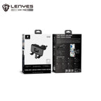 LENYES CR196 Soporte Coche Gravedad Rejilla Triangular 360° Negro