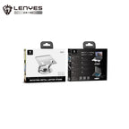 LENYES CR190 Soporte Portátil Tablet 360° Aluminio 10-17.3" Plegable Plata
