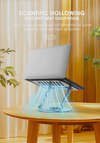 LENYES CR190 Soporte Portátil Tablet 360° Aluminio 10-17.3" Plegable Plata