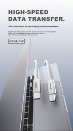 LENYES LC550 Cable de Datos USB-C a USB-C 240W