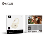 LENYES LH61 Auriculares Bluetooth 40mm Plegables Dual Modo Blanco