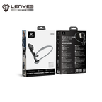 LENYES CR203 Soporte Cuello Móvil POV Magnético Doble Bloqueo Flexible Negro