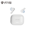 LENYES AIR 103 WHITE Auriculares Bluetooth 5.4 TWS con Cancelación de Ruido ANC+ENC 28dB - Sonido 360°