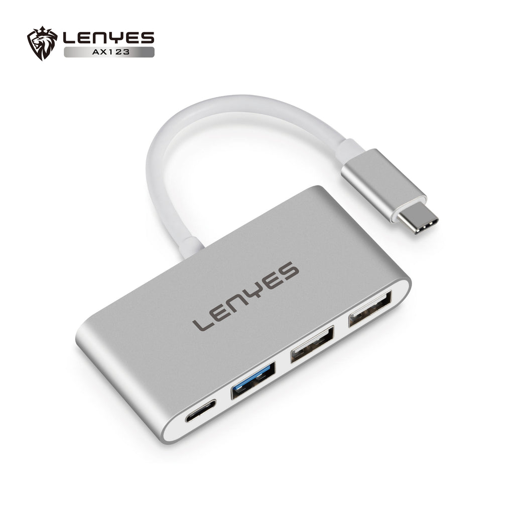 AX123 Tipo-C HUB 4 en 1 -Lenyes