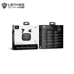 LENYES AIR 103 BLACK Auriculares Bluetooth 5.4 TWS con Cancelación de Ruido ANC+ENC 28dB - Sonido 360°