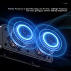 LENYES S856 Altavoz Bluetooth Portátil IPX6 TWS 10h + 2 Micrófonos Negro