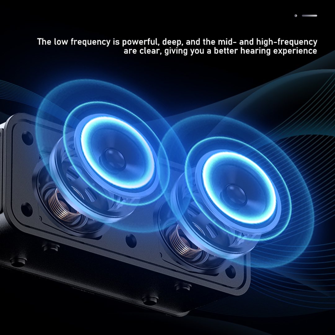 LENYES S856 Altavoz Bluetooth Portátil IPX6 TWS 10h + 2 Micrófonos Negro