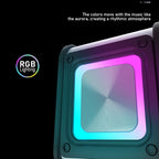 LENYES S856 Altavoz Bluetooth Portátil IPX6 TWS 10h + 2 Micrófonos Negro