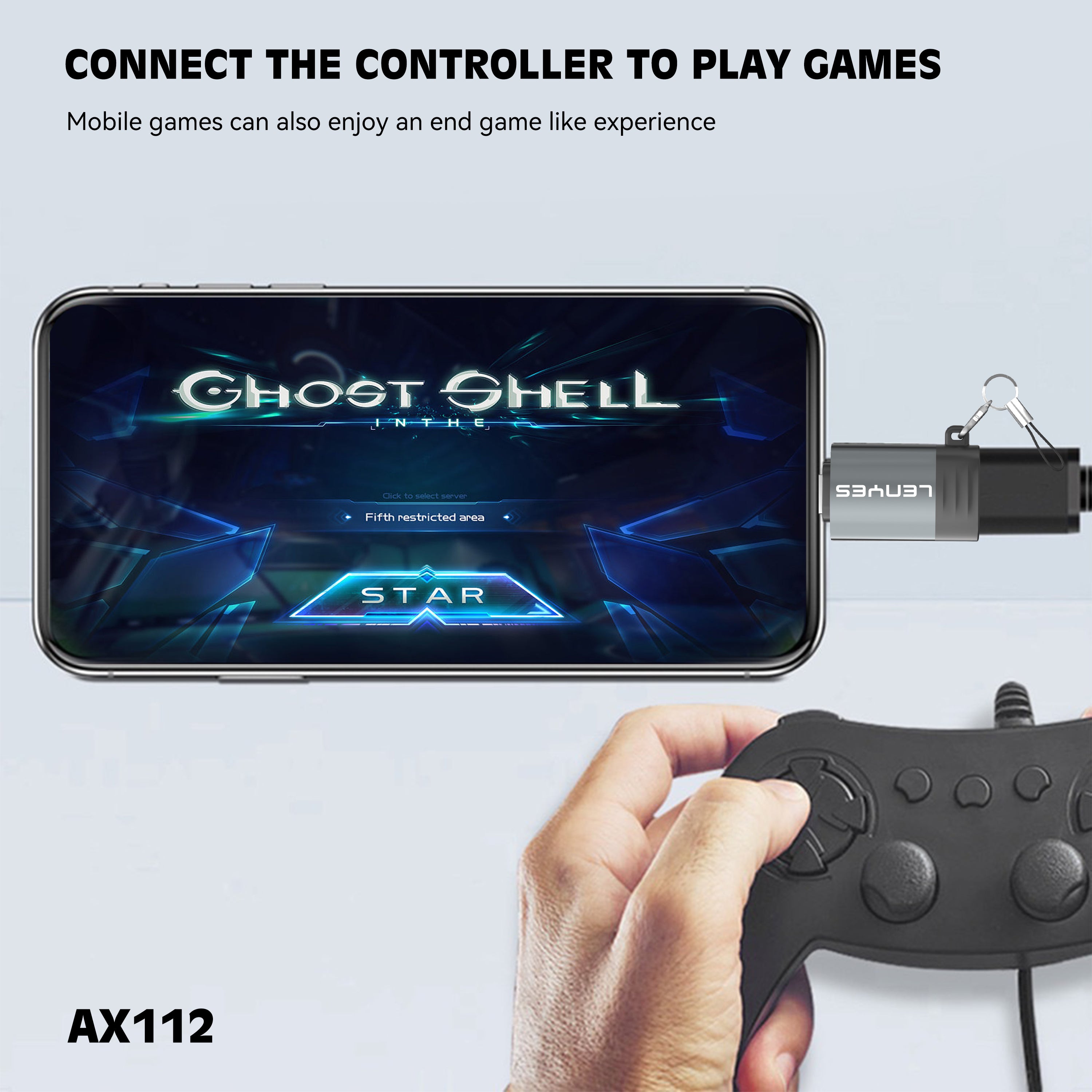 AX112 OTG lightning -Lenyes