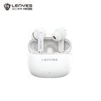 LENYES Air 68 WHITE Auriculares Bluetooth 5.4 TWS con Control Táctil - Diseño Compacto y Ligero