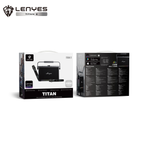 LENYES TITAN 2 Altavoz Karaoke Profesional 200W IPX6 TWS + 2 Micrófonos + Luces RGB
