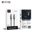 LENYES LC528TC-TC Cable de Carga Rápida USB-C a USB-C 60W