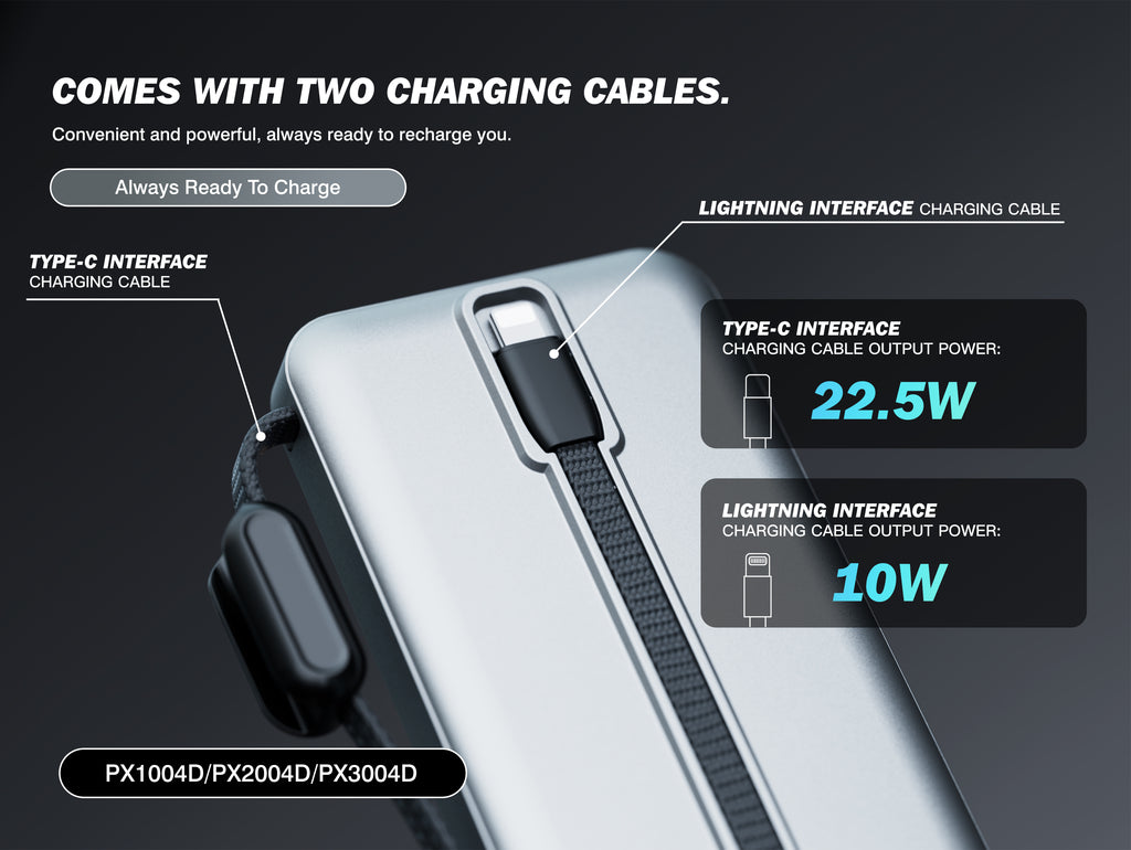 Powerbank 10.000mAH PX1004D