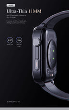 LENYES AERIS Smartwatch Mujer Rosa Monitor Salud SpO2 5-7 Días IP67 Rosa