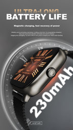 LENYES AISTAR Smartwatch AI Asistente Voz Monitor Salud SpO2 7-10 Días IP67 Negro